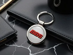 BBS Keyfob Key Holder Stainless Steel Edition